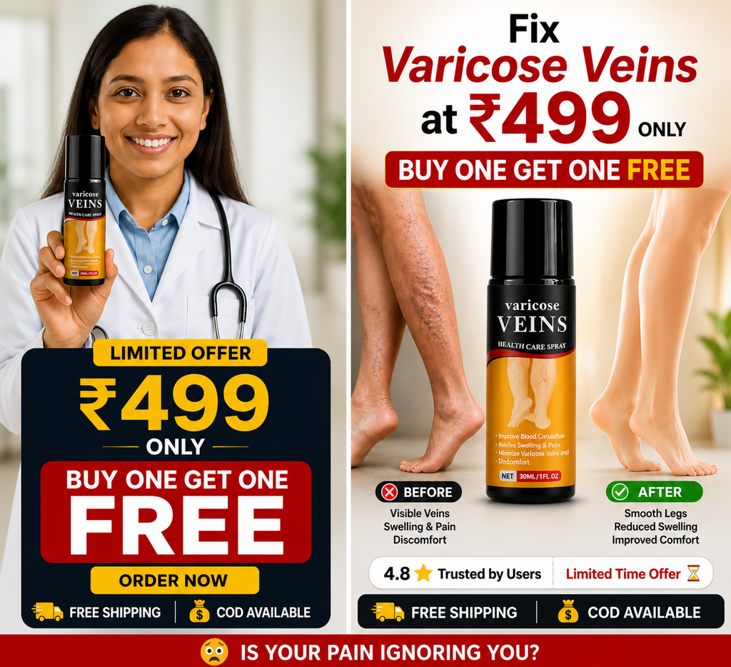 Turmeric Varicose Vein Relief Spray | Buy 1 Get 1 FREE ⭐⭐⭐⭐⭐ (41,876 Customer Reviews)