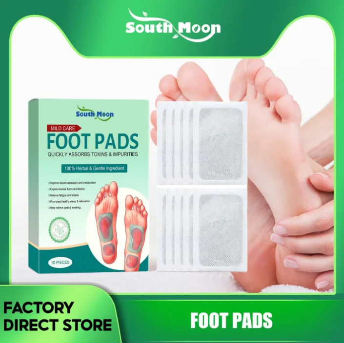 100% Herbal & Gentle Ingredient Detox Ginger Foot Pads (Pack of 2) 20 Patches