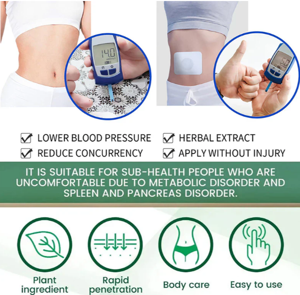 Blood Sugar Control Diabetic Patches |🔥BUY 1 GET 1 FREE🔥 Regular priceRs. 1,264.00 Sale priceRs. 599.00 Save 53%